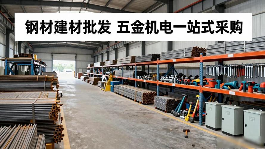 钢材建材批发与五金机电一站式采购 高效整合，降本增效
